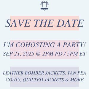 I’m cohosting a party!